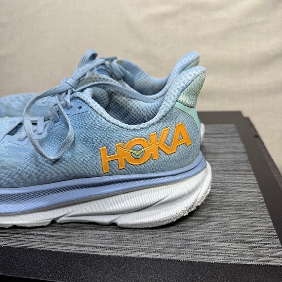 Hoka One Clifton 9 - Mens 8 - Blue Running Shoes 1127895 DLL main image 15